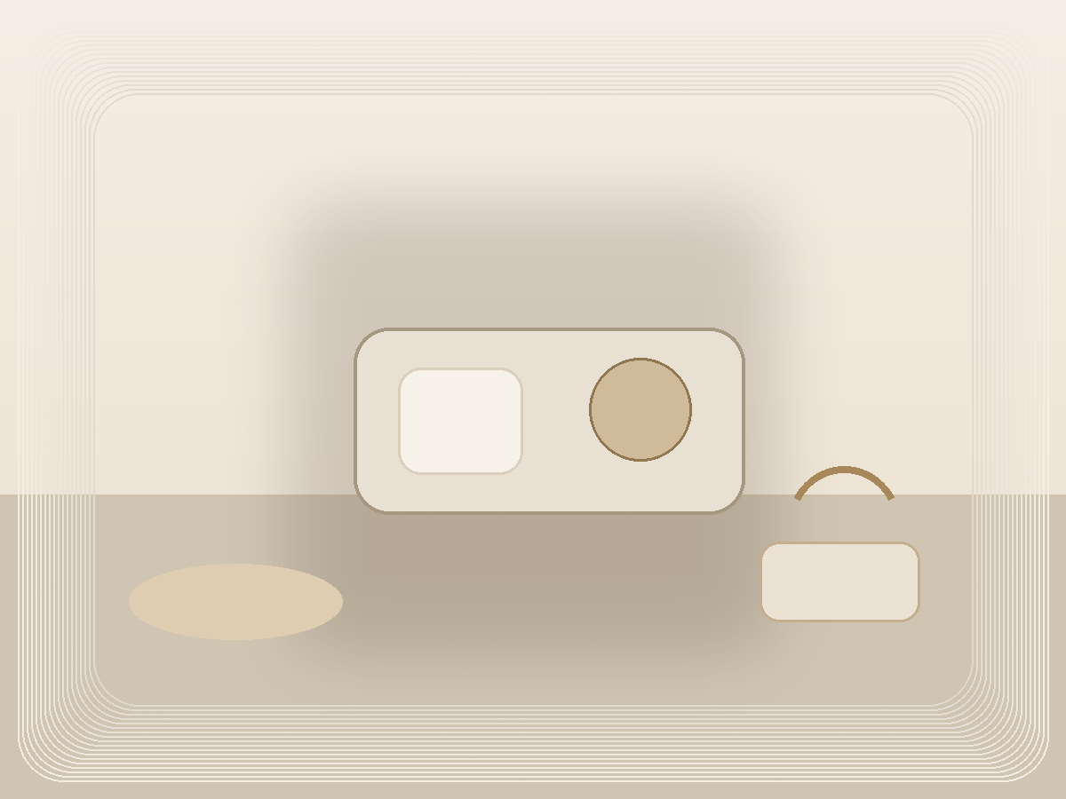 Wood Bed Tray styled as a calm Pretty Practical product find