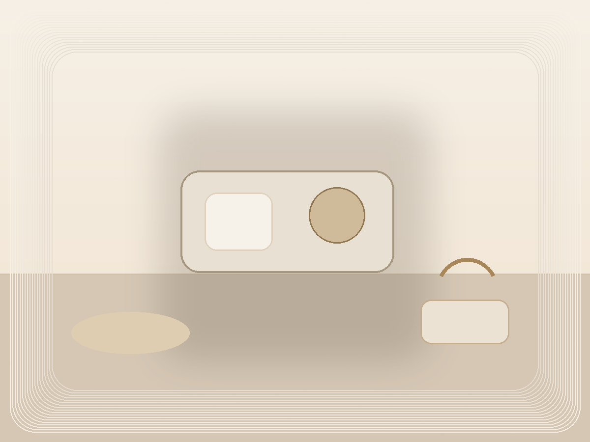 Small Entryway Catchall Tray styled as a calm Pretty Practical product find