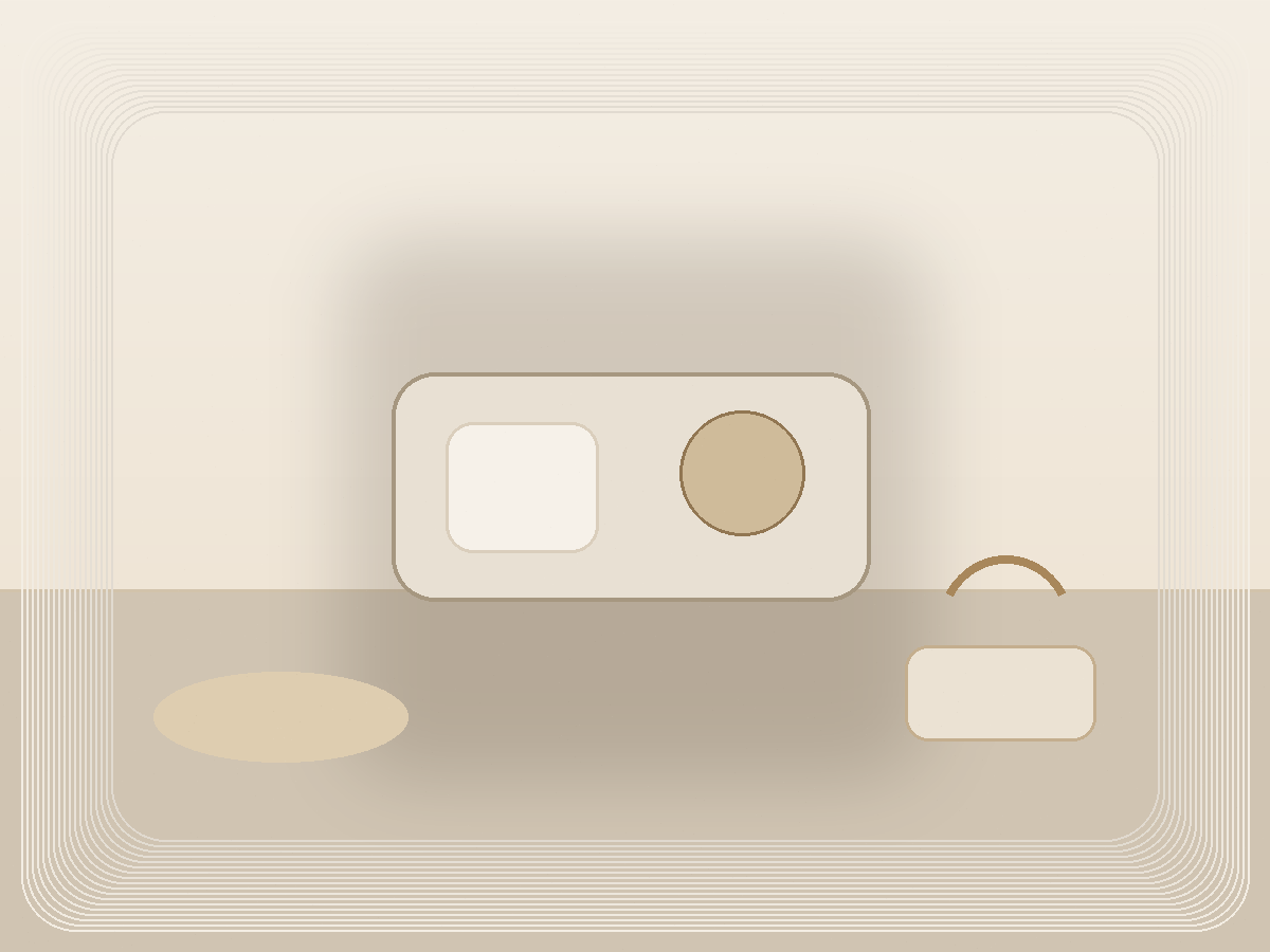 Small Letter Tray styled as a calm Pretty Practical product find
