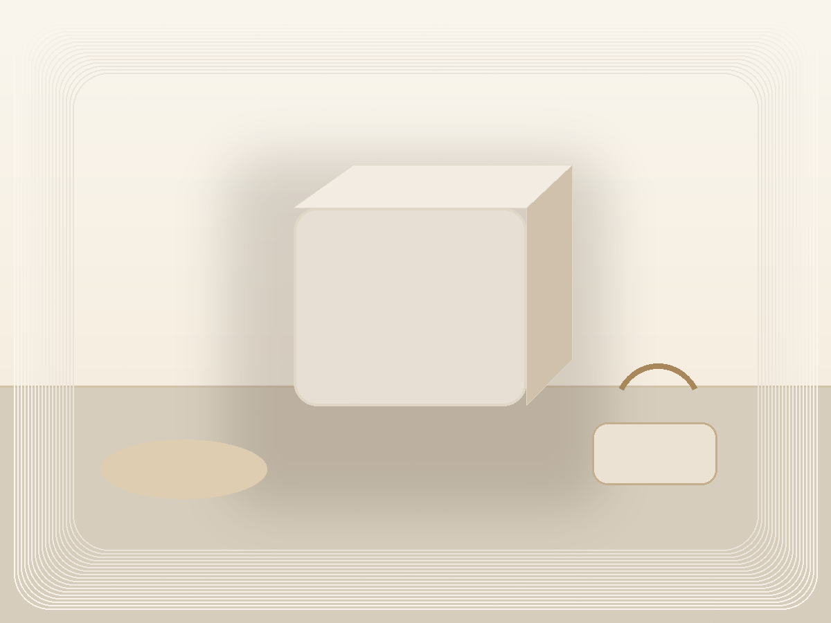 Triple Laundry Sorter styled as a calm Pretty Practical product find