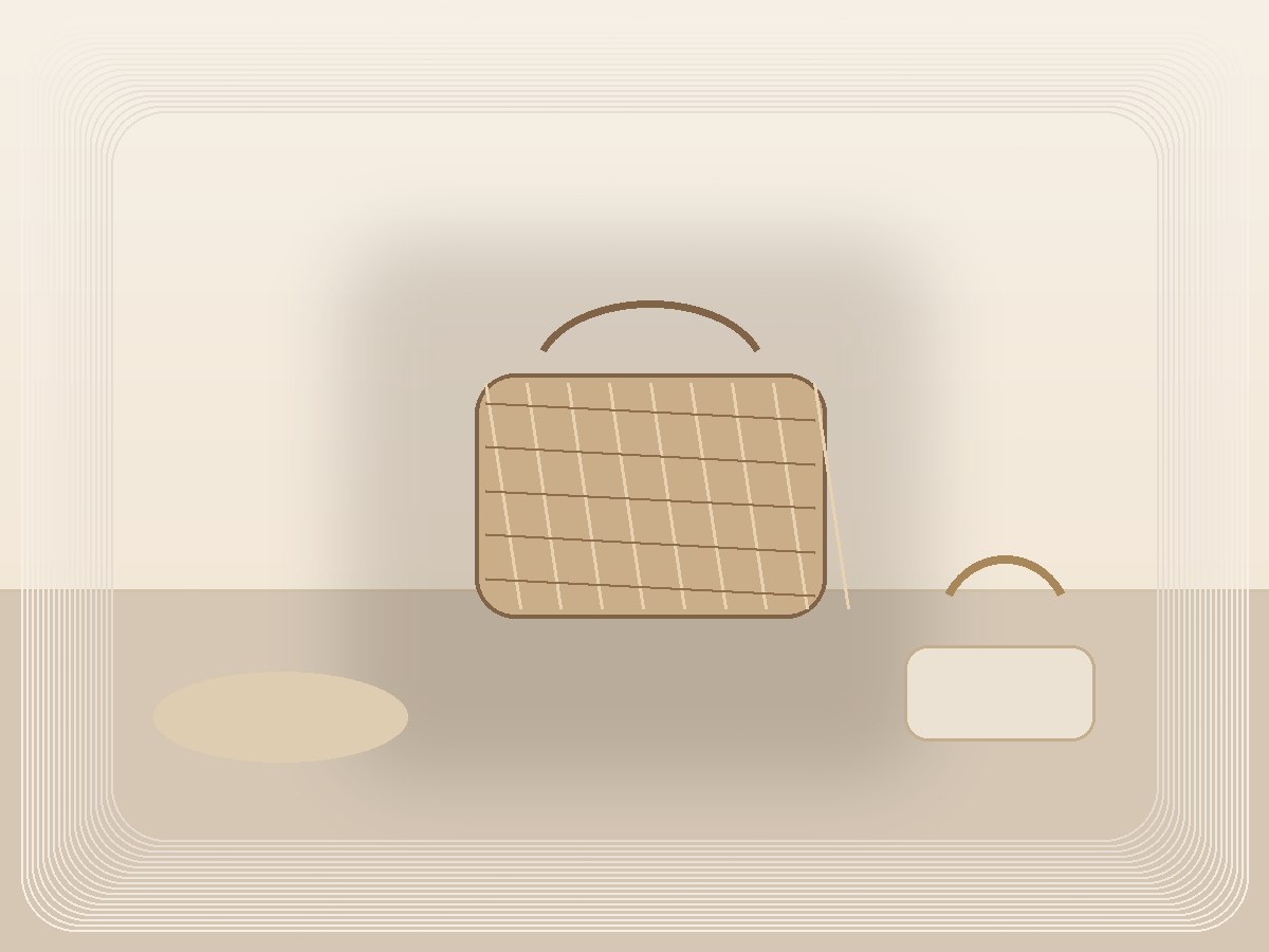 Wall Mount Lint Bin styled as a calm Pretty Practical product find