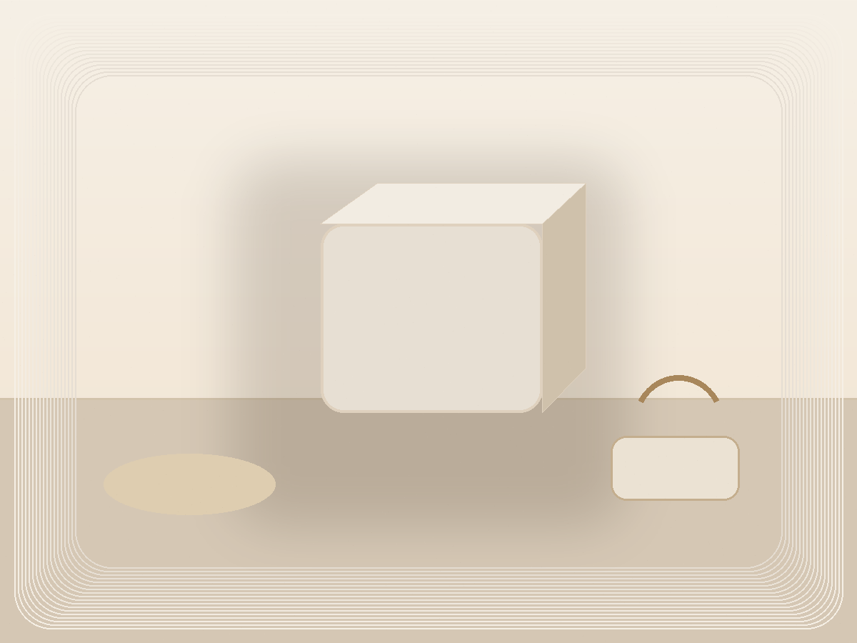 Clear acrylic wall book ledges styled as a calm Pretty Practical product find