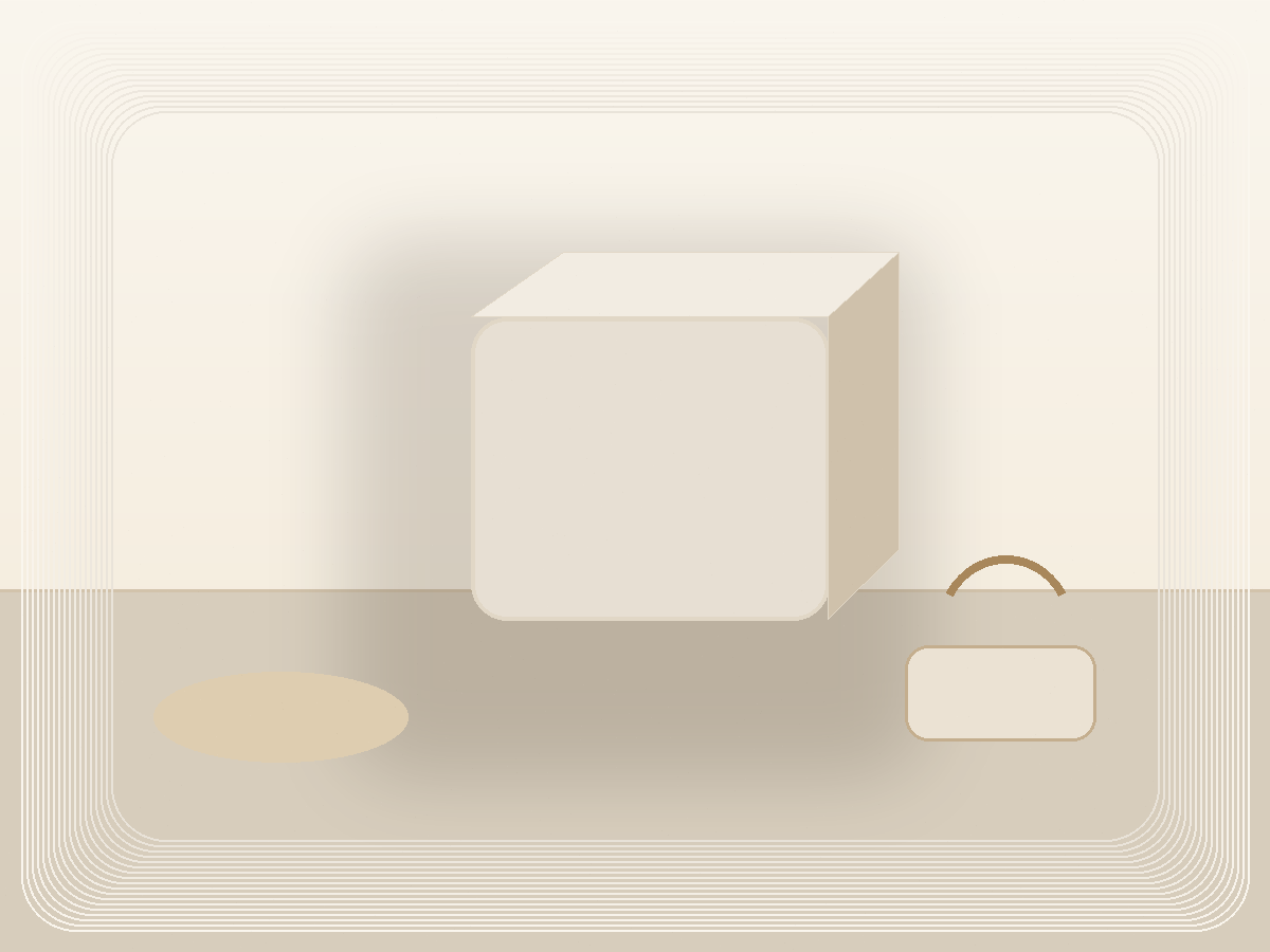 Clear lidded organizer boxes for small toy categories styled as a calm Pretty Practical product find