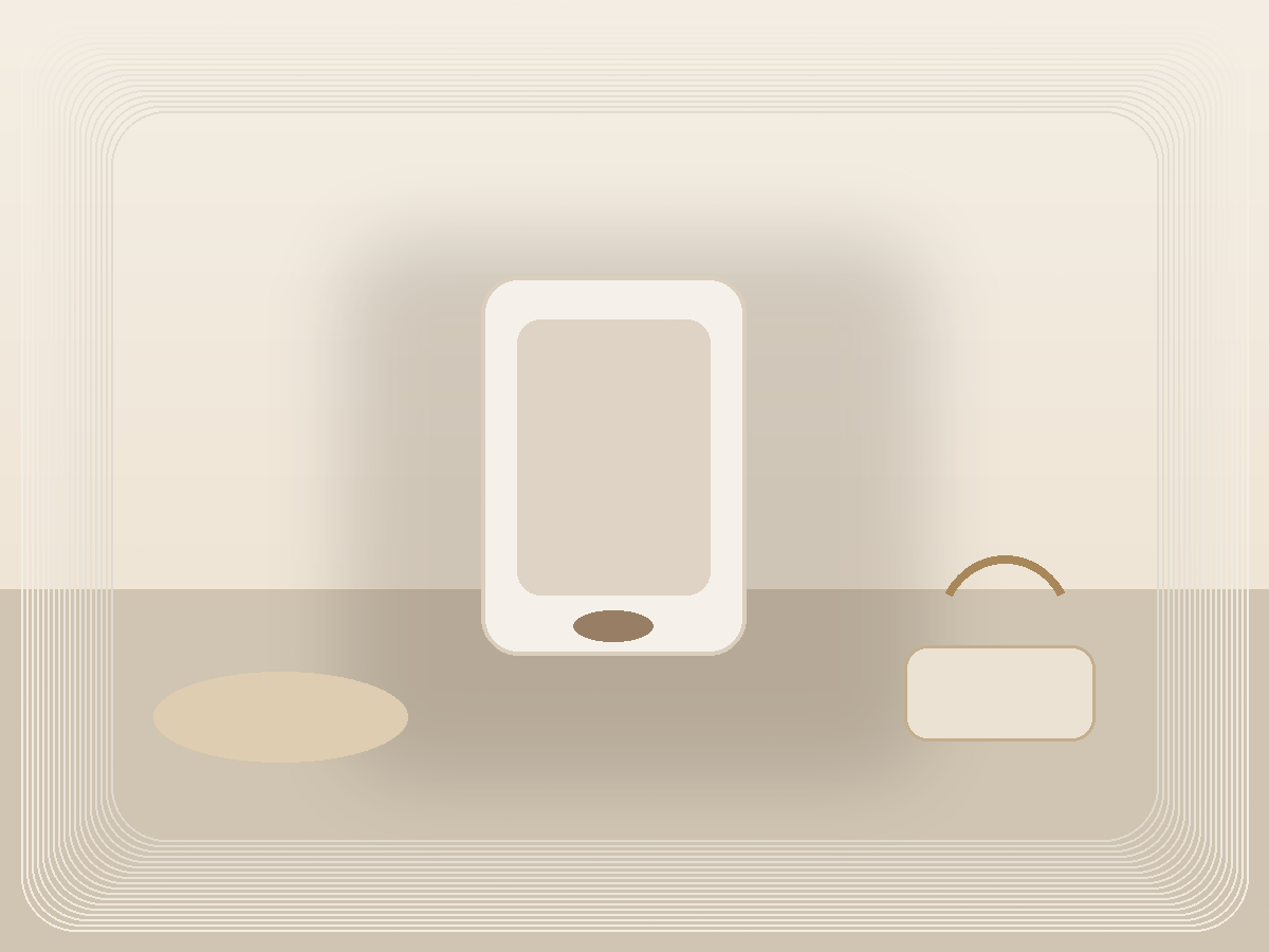 Beauty Device Organizer styled as a calm Pretty Practical product find