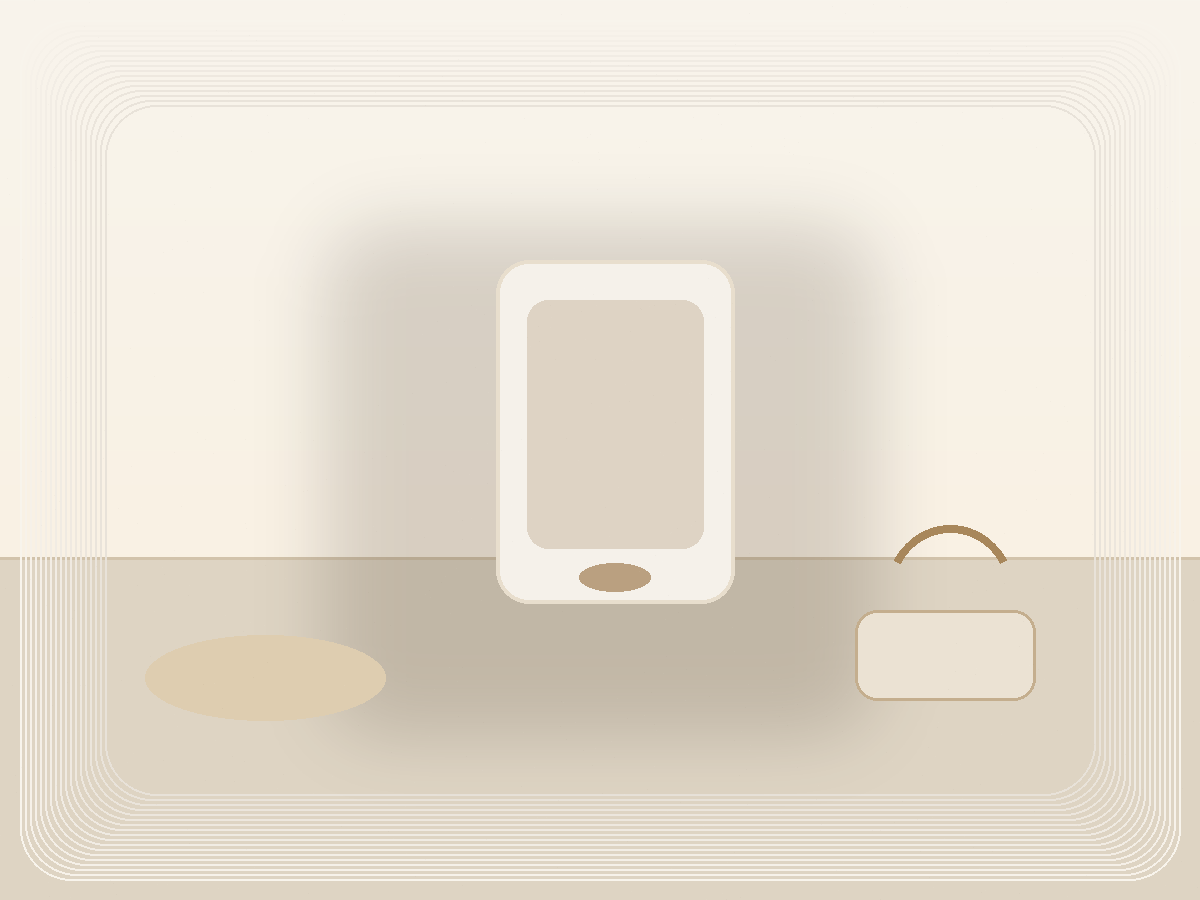 Digital Routine Timer styled as a calm Pretty Practical product find