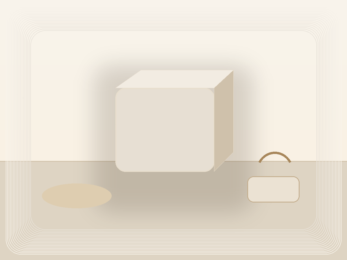 Cable Organizer Box styled as a calm Pretty Practical product find