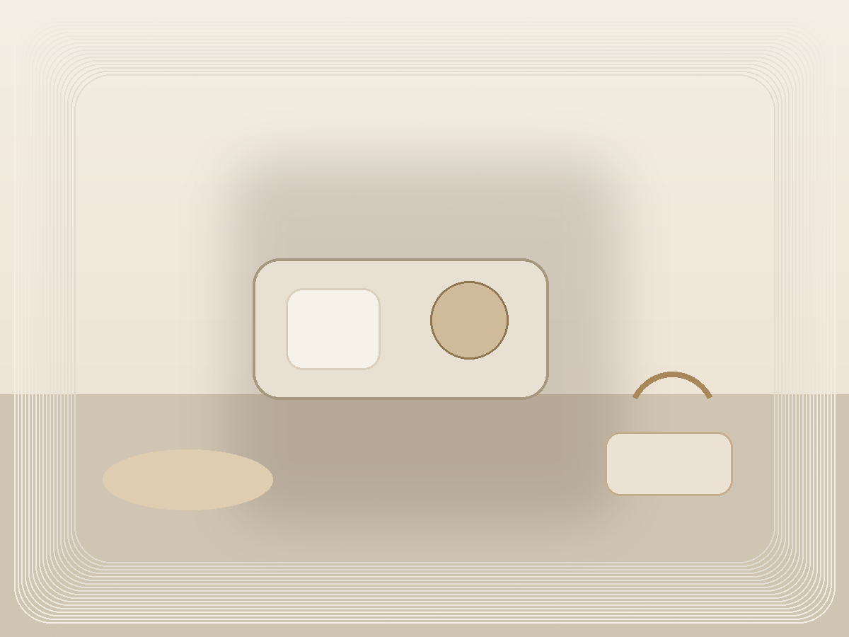 Small Vanity Tray styled as a calm Pretty Practical product find