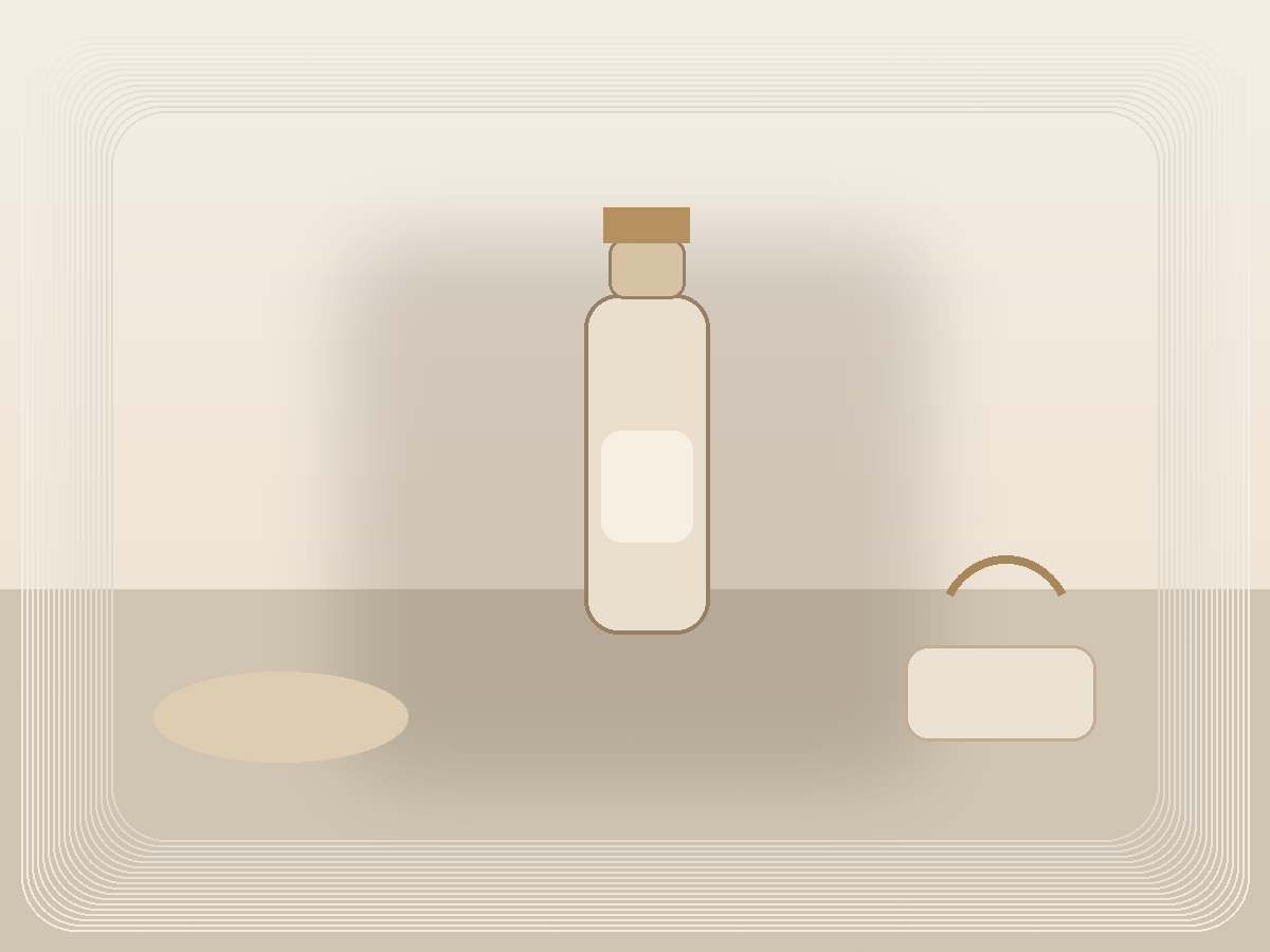 Magnesium Lotion styled as a calm Pretty Practical product find